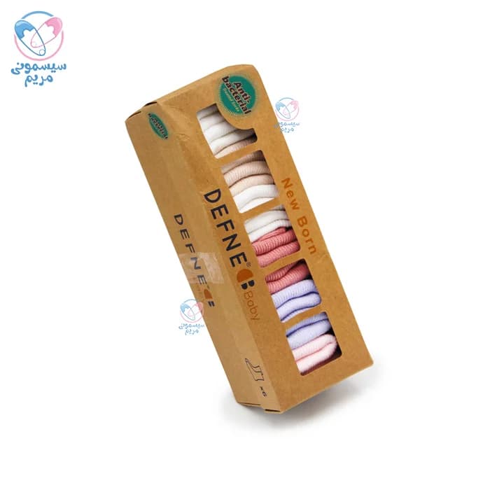 پک جوراب شش عددی دفنه بیبی Defne Baby 0123 — تصویر ۶