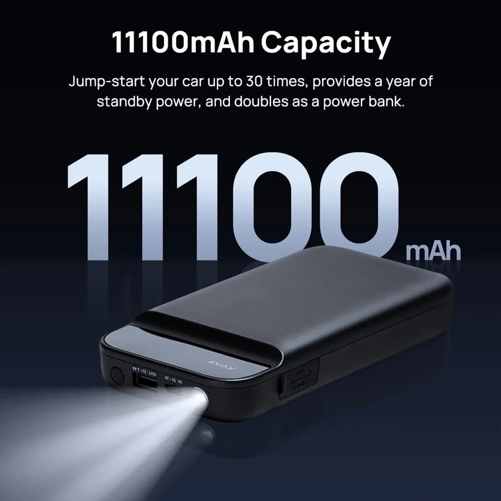 پاوربانک و جامپ استارتر شیائومی مدل Xiaomi 70mai Jump Starter Starthilfe PS01 — تصویر ۵