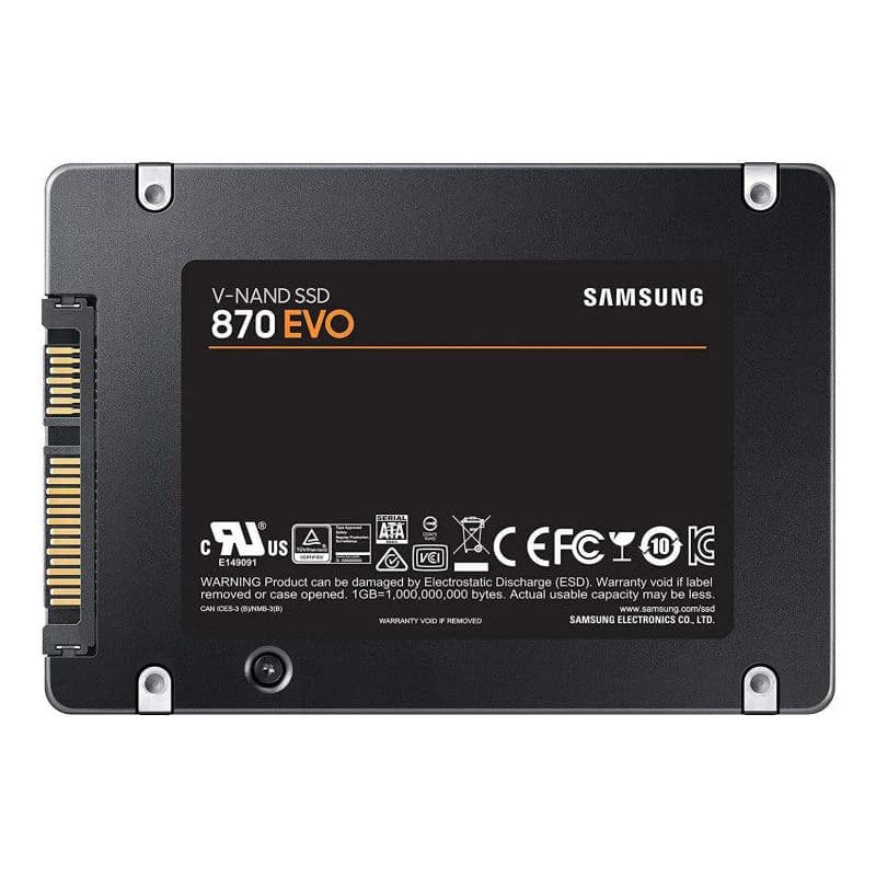 هارد اس اس دی اینترنال سامسونگ مدل EVO 870 500GB — تصویر ۳