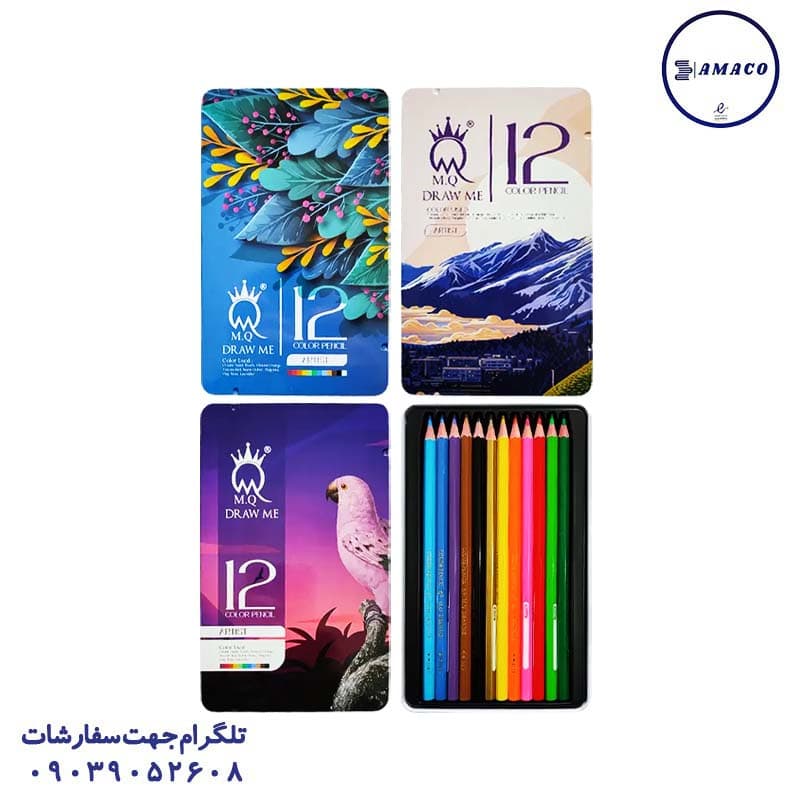 ام کیو – مداد رنگی 12 فلز