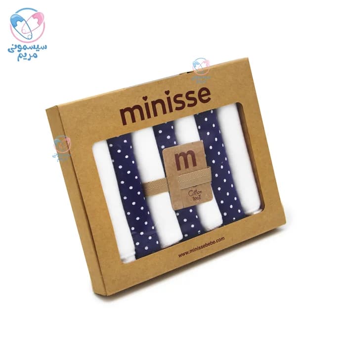 دستمال دست و صورت 7 عددی جعبه ای مینیسه Minisse 4885 — تصویر ۷