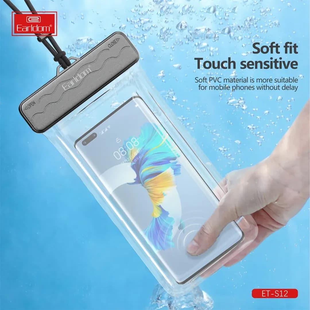 کاور ضدآب ارلدام مدل Earldom waterproof phone pouch ET-S12 — تصویر ۸