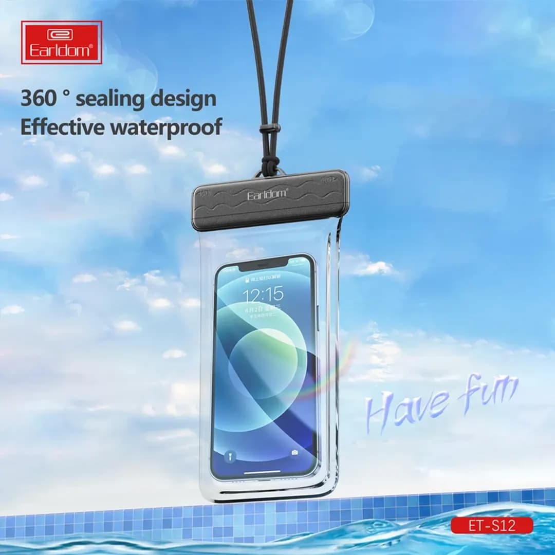 کاور ضدآب ارلدام مدل Earldom waterproof phone pouch ET-S12 — تصویر ۷