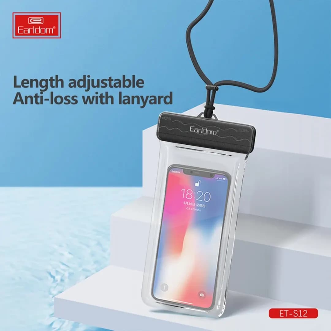 کاور ضدآب ارلدام مدل Earldom waterproof phone pouch ET-S12 — تصویر ۴