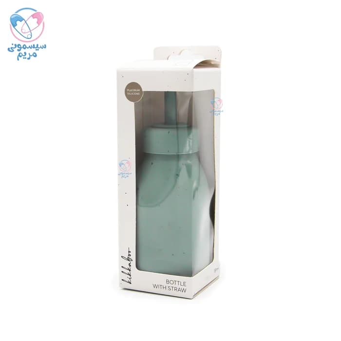 بطری نی دار سیلیکونی کیکابو Kikkaboo — تصویر ۳