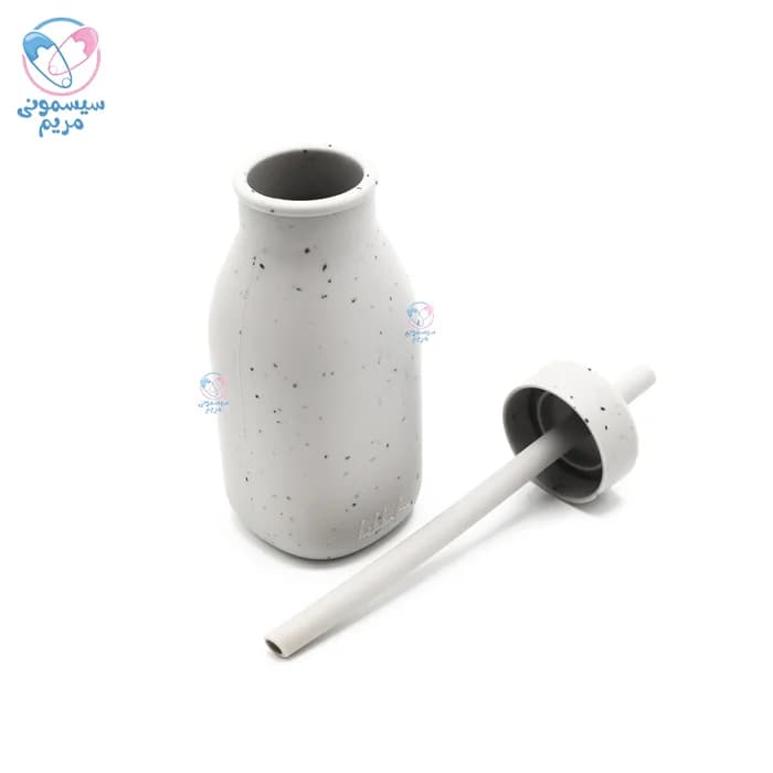 بطری نی دار سیلیکونی کیکابو Kikkaboo — تصویر ۵