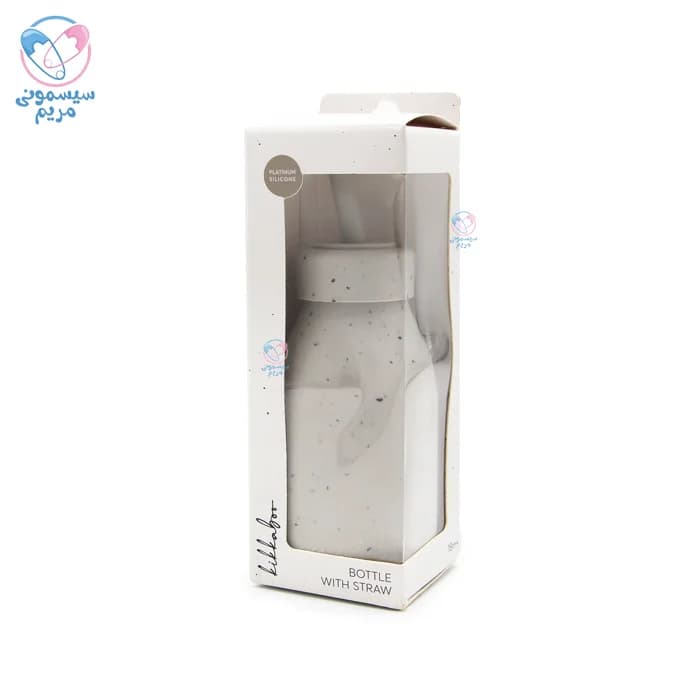 بطری نی دار سیلیکونی کیکابو Kikkaboo — تصویر ۶