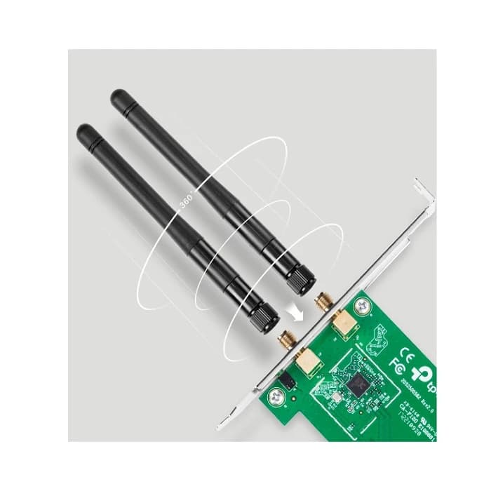 کارت شبکه بی سیم PCI Express تی پی-لینک مدل TL-WN881ND — تصویر ۲