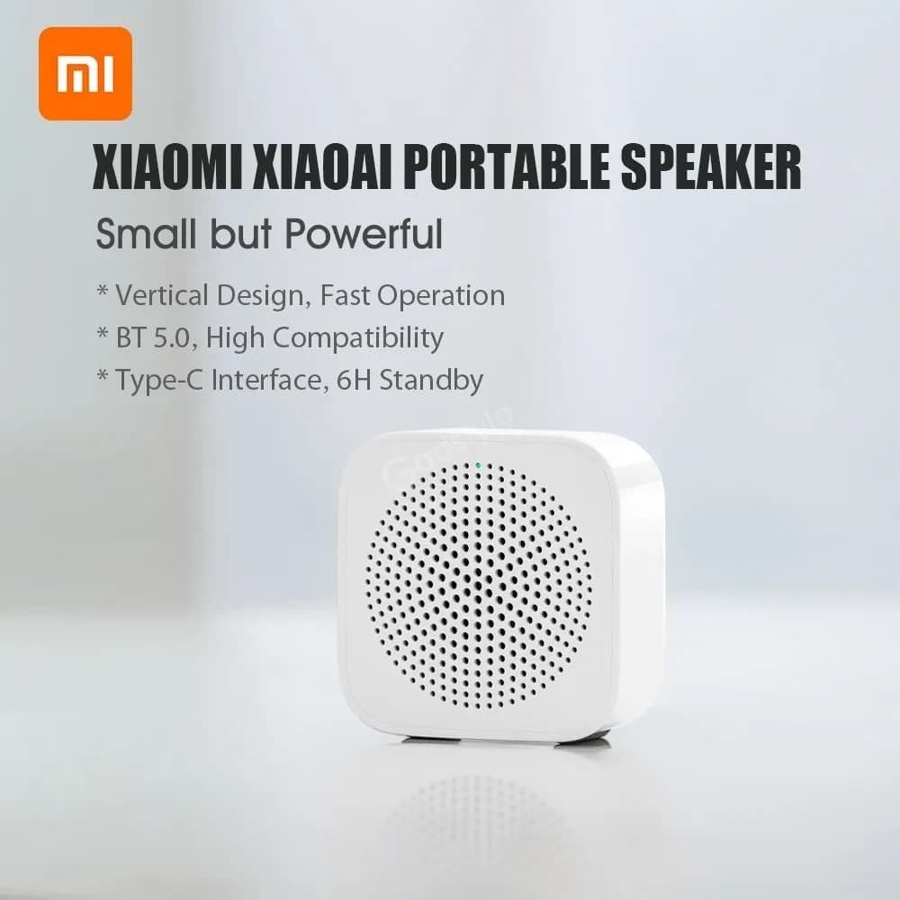 اسپیکر بلوتوثی قابل حمل شیائومی مدل Xiaomi Xiaoai Bluetooth Speaker Mini Wireless XMYX07YM — تصویر ۲