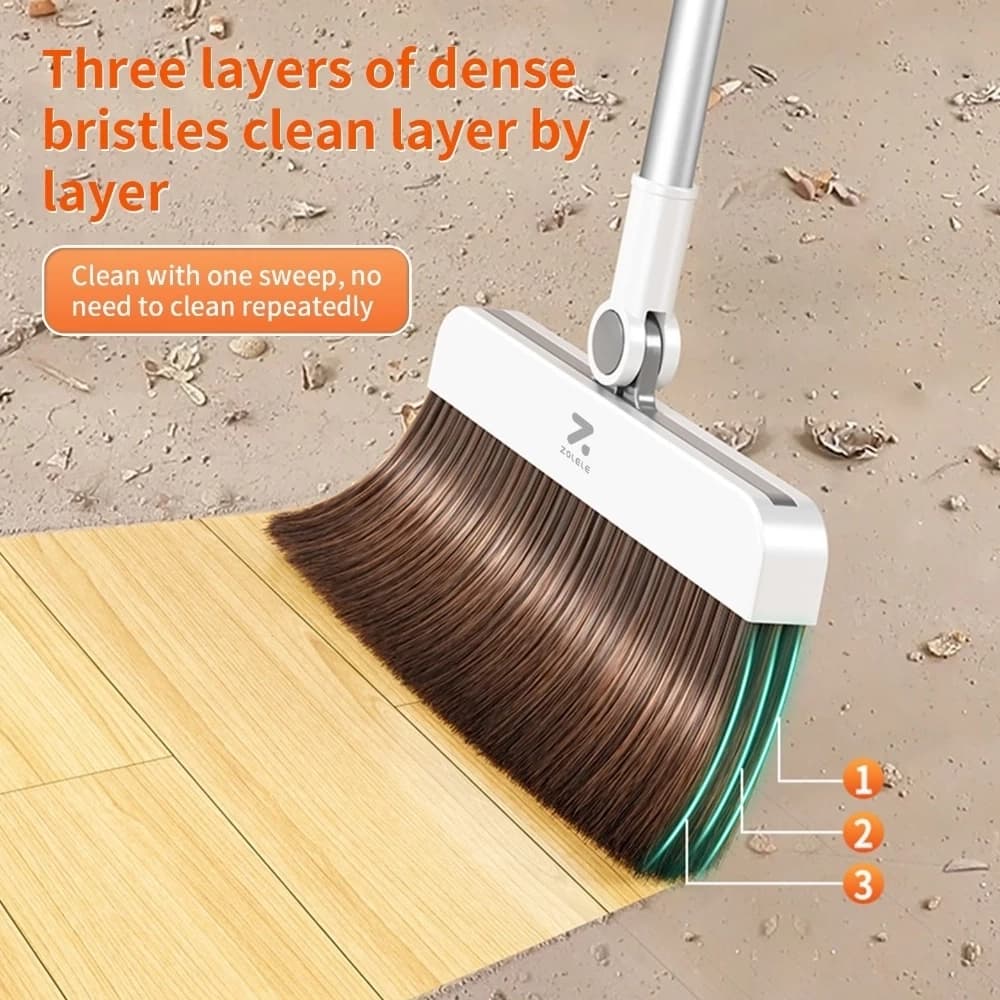 جارو دستی سه کاره شیائومی مدل Zolele 3in1 Broom C3 — تصویر ۸