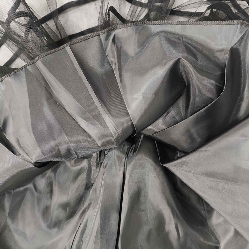 دامن تور بچگانه دخترانه مدل پرنسس رنگ مشکی(سایز40-45) — تصویر ۳