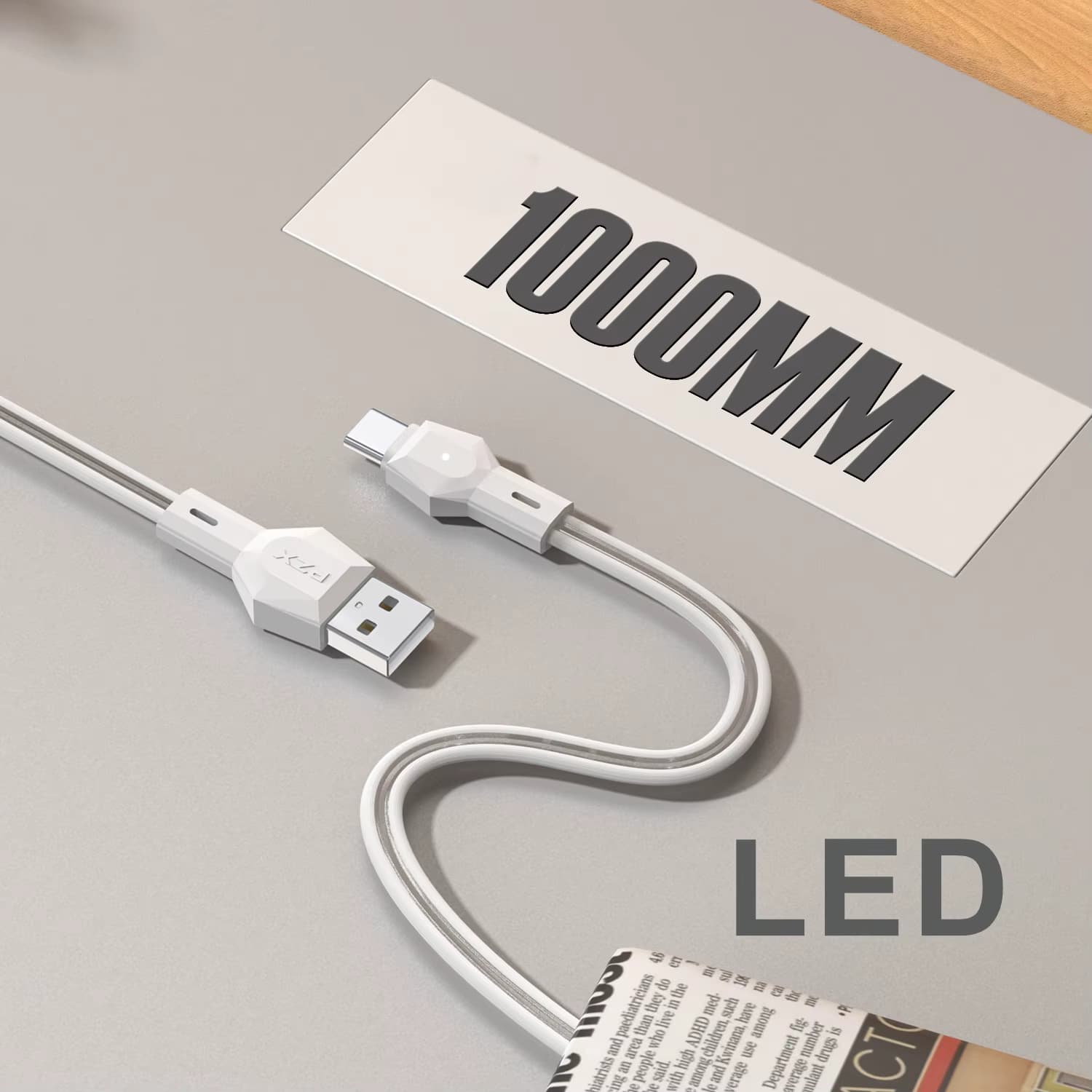 کابل شارژ PZXمدلv128(لایتنینگ) — تصویر ۲