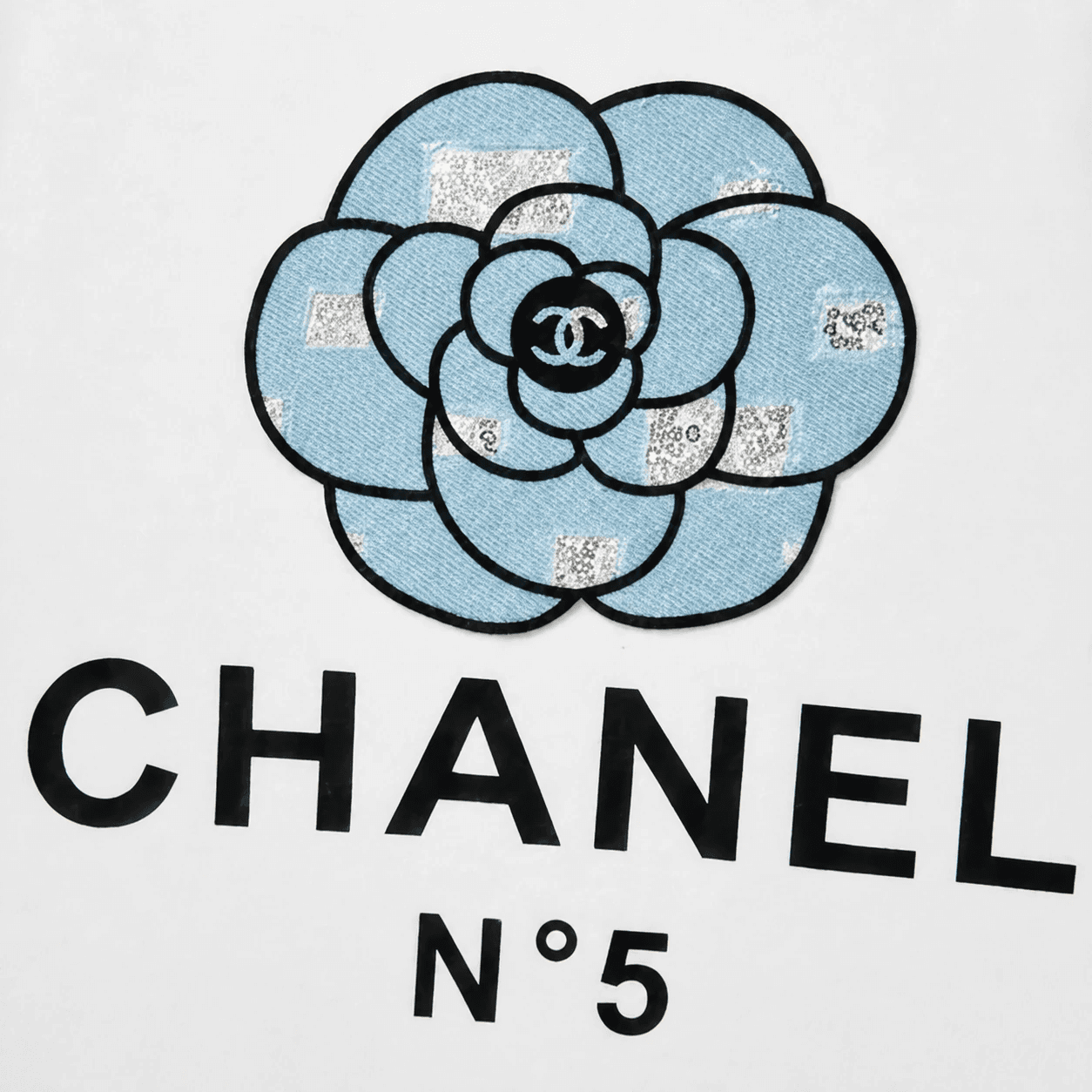 تیشرت شنل سفیدChanel T-Shirt — تصویر ۳