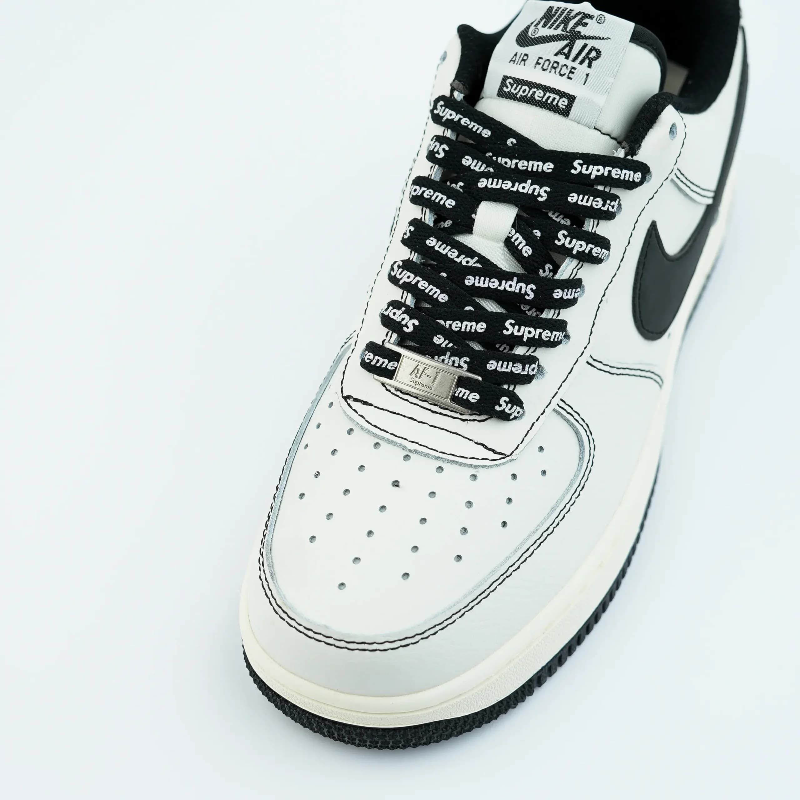کفش ایر فورس سوپریم استخونی مشکی Nike Air Force Supreme — تصویر ۲