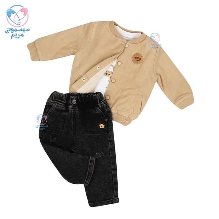 ست سه تیکه پاپو پوریا Papo Pouria 3009