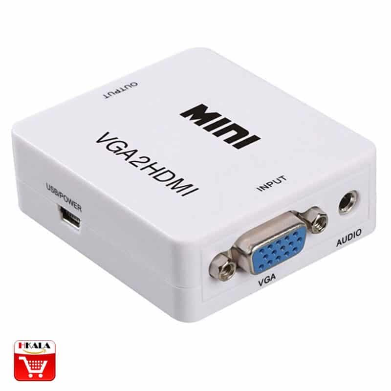 مبدل (تبدیل) HDMI به VGA برند MINI ROYAL — تصویر ۲