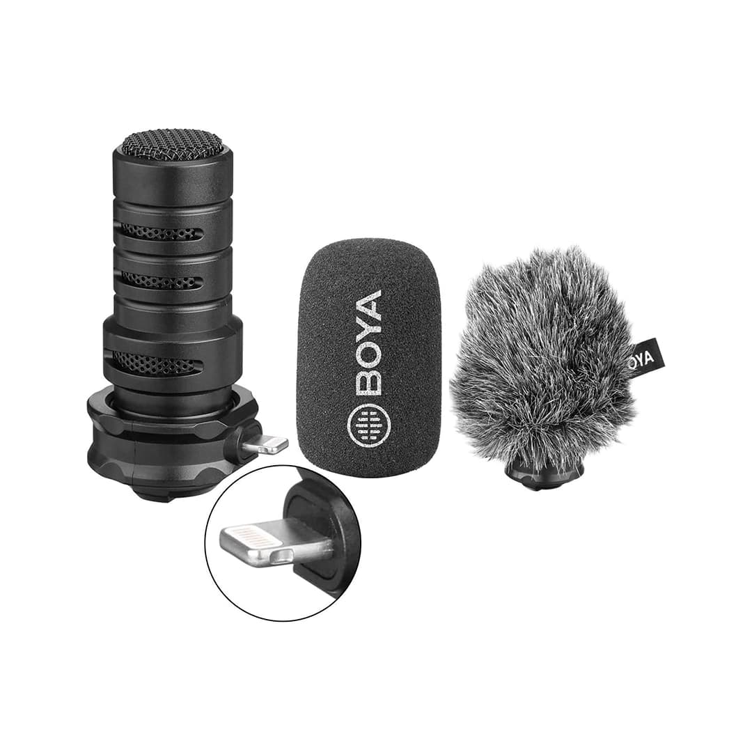 میکروفون شات گان لایتنینگ بویا مدل Boya BY-DM200 — تصویر ۲