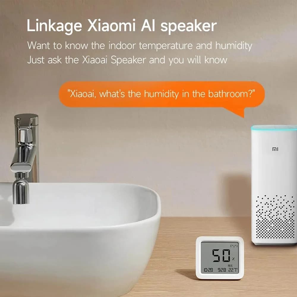 دماسنج و رطوبت سنج شیائومی مدل Xiaomi Smart Temperature and Humidity Monitor 3 MJWSD05MMC — تصویر ۳
