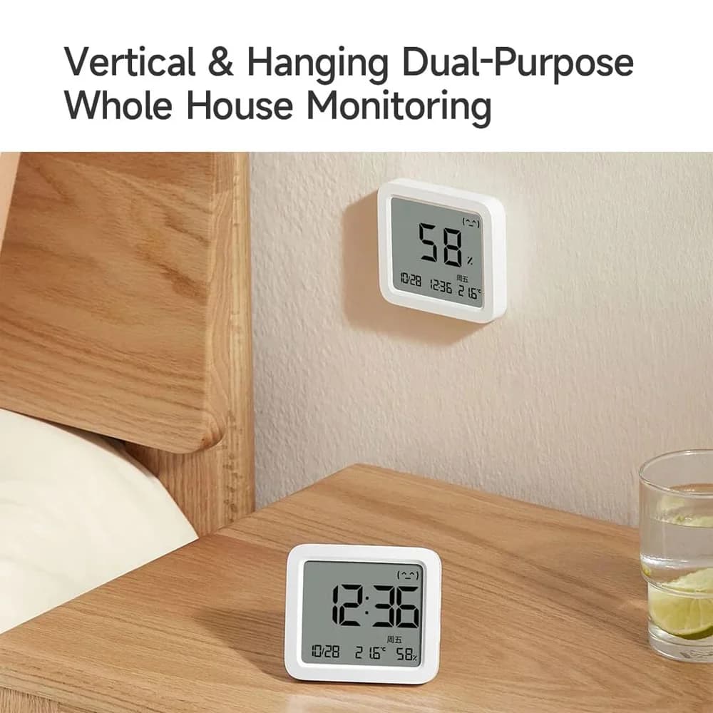 دماسنج و رطوبت سنج شیائومی مدل Xiaomi Smart Temperature and Humidity Monitor 3 MJWSD05MMC — تصویر ۴