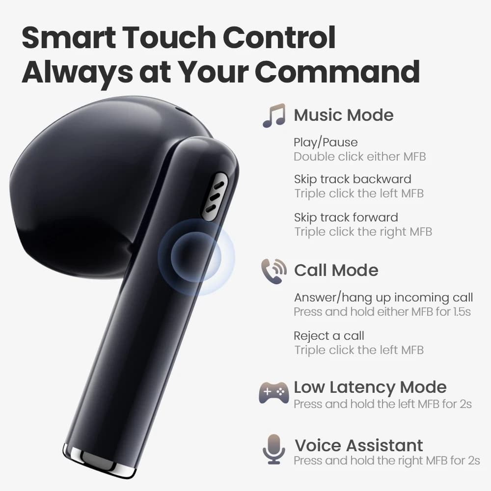 هدفون بلوتوثی شیائومی مدل HAYLOU X1 Plus True Wireless Earphones — تصویر ۳