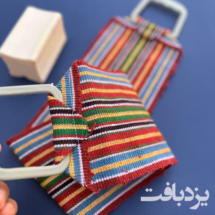 کیسه حمام سنتی یزدی پشت شور — تصویر ۲