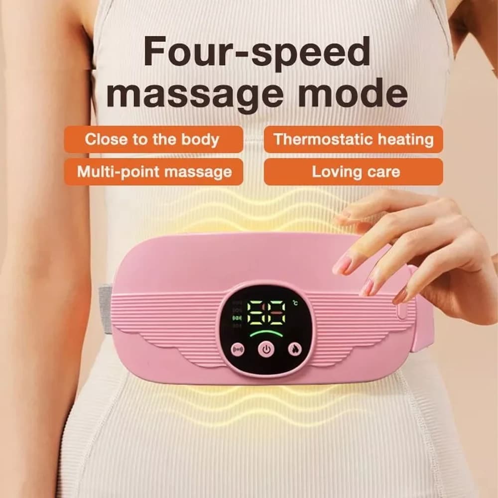 کمربند ماساژور شکم و تسکين دهنده قائدگی بانوان کوزینیون مدل Cosinion Wearable Heating Pad PC3163 — تصویر ۷