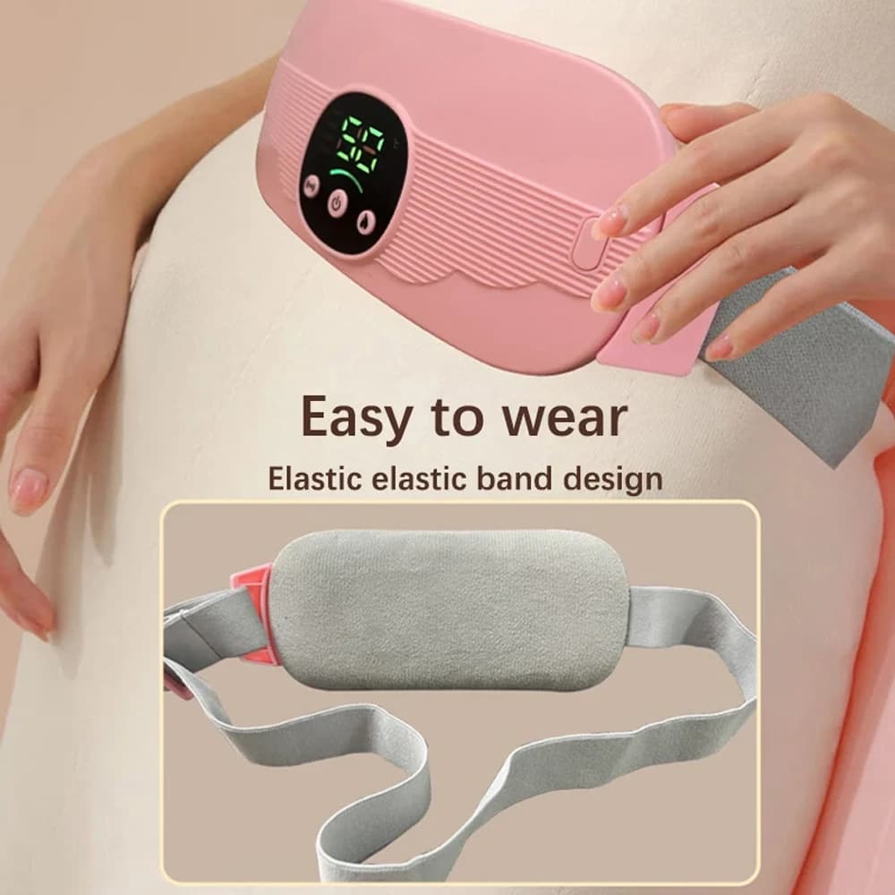 کمربند ماساژور شکم و تسکين دهنده قائدگی بانوان کوزینیون مدل Cosinion Wearable Heating Pad PC3163 — تصویر ۳