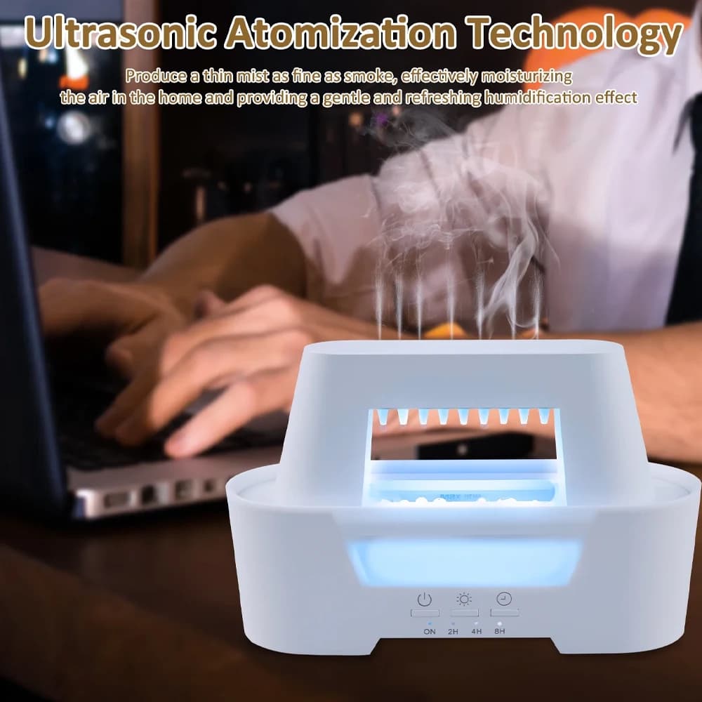 دستگاه رطوبت ساز او ای ام مدل Raindrop Aromatherapy Machine V58 — تصویر ۴