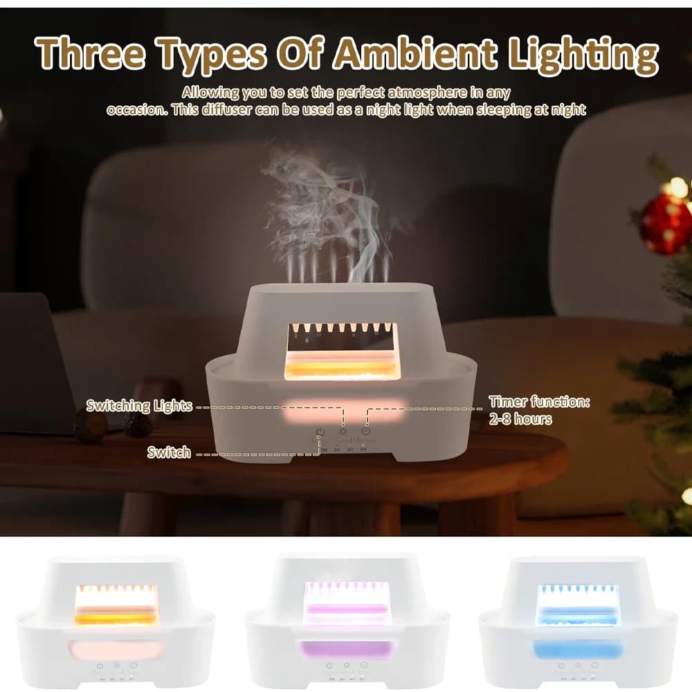 دستگاه رطوبت ساز او ای ام مدل Raindrop Aromatherapy Machine V58 — تصویر ۵
