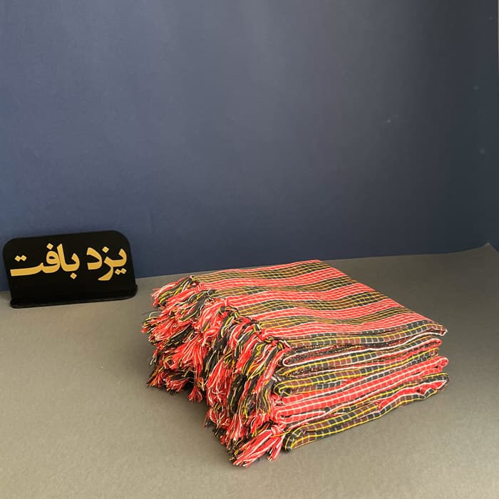 رومیزی سنتی خرده نبات گره دار ابعاد یک متر در یک متر بسته 5 تایی — تصویر ۲