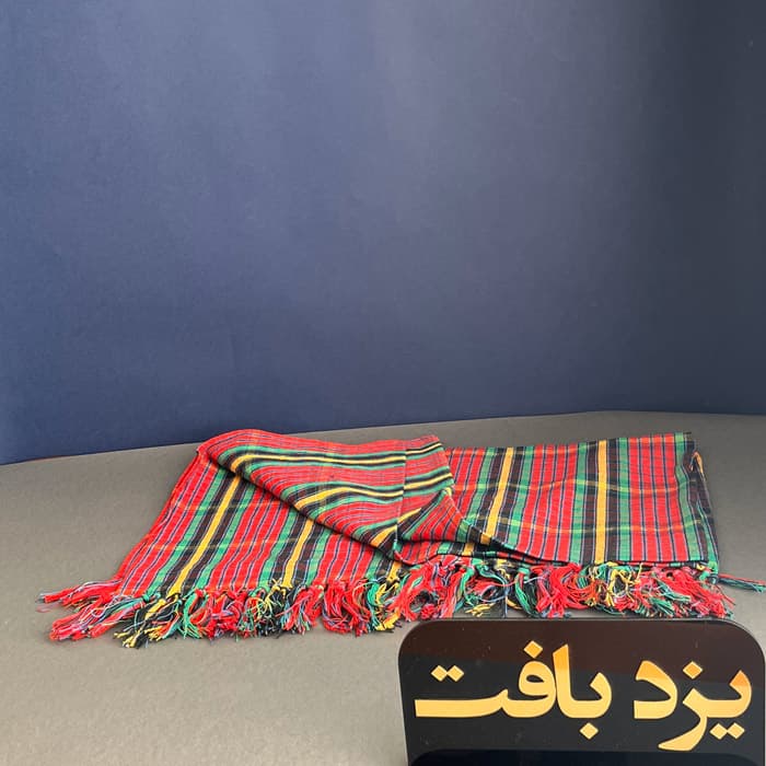 رومیزی سنتی خدکی گره دار ابعاد یک در یک — تصویر ۴