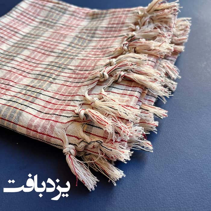بسته 10 تایی رومیزی سنتی پیرا گره دار ابعاد یک در یک — تصویر ۴