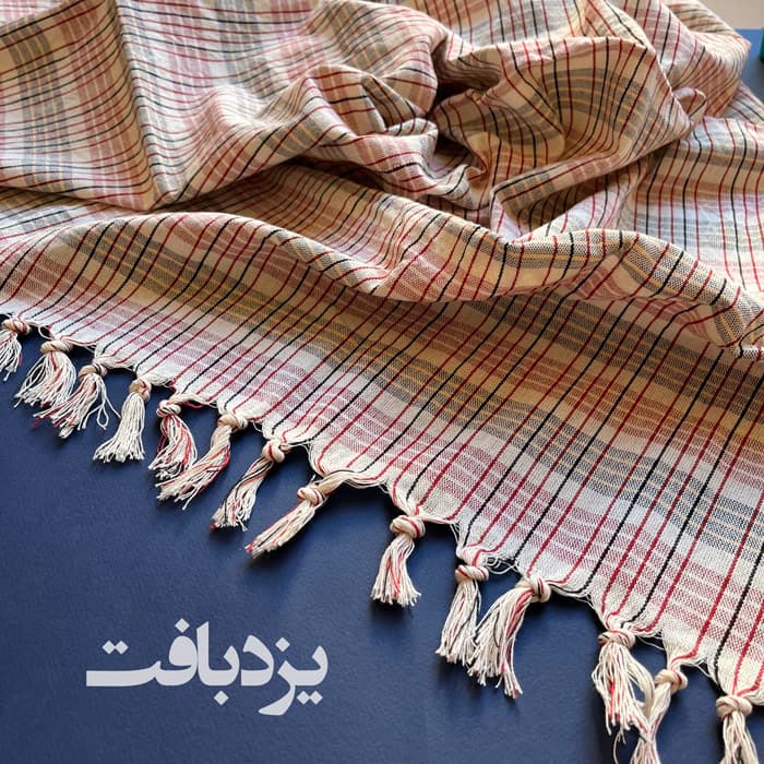 بسته 5 تایی رومیزی سنتی پیرا گره دار ابعاد یک در یک — تصویر ۳