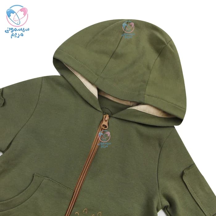 ست سه تیکه بادی و شلوار نیلی ببر Nili 4080 — تصویر ۳