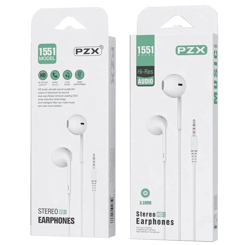 هندزفری 1551 برند pzx