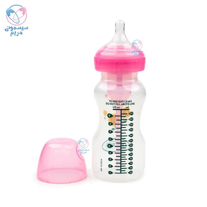 شیشه شیر 270 میلی لیتر با جعبه دکتر براون گل Dr.Brown’s 91801 — تصویر ۲
