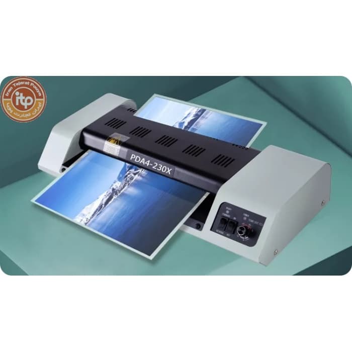 دستگاه لمینیت پرس کارت AX PD A4-230X — تصویر ۲