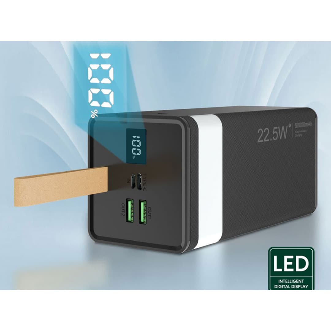 پاوربانک گرین مدل Power Tank 50000MHA — تصویر ۲