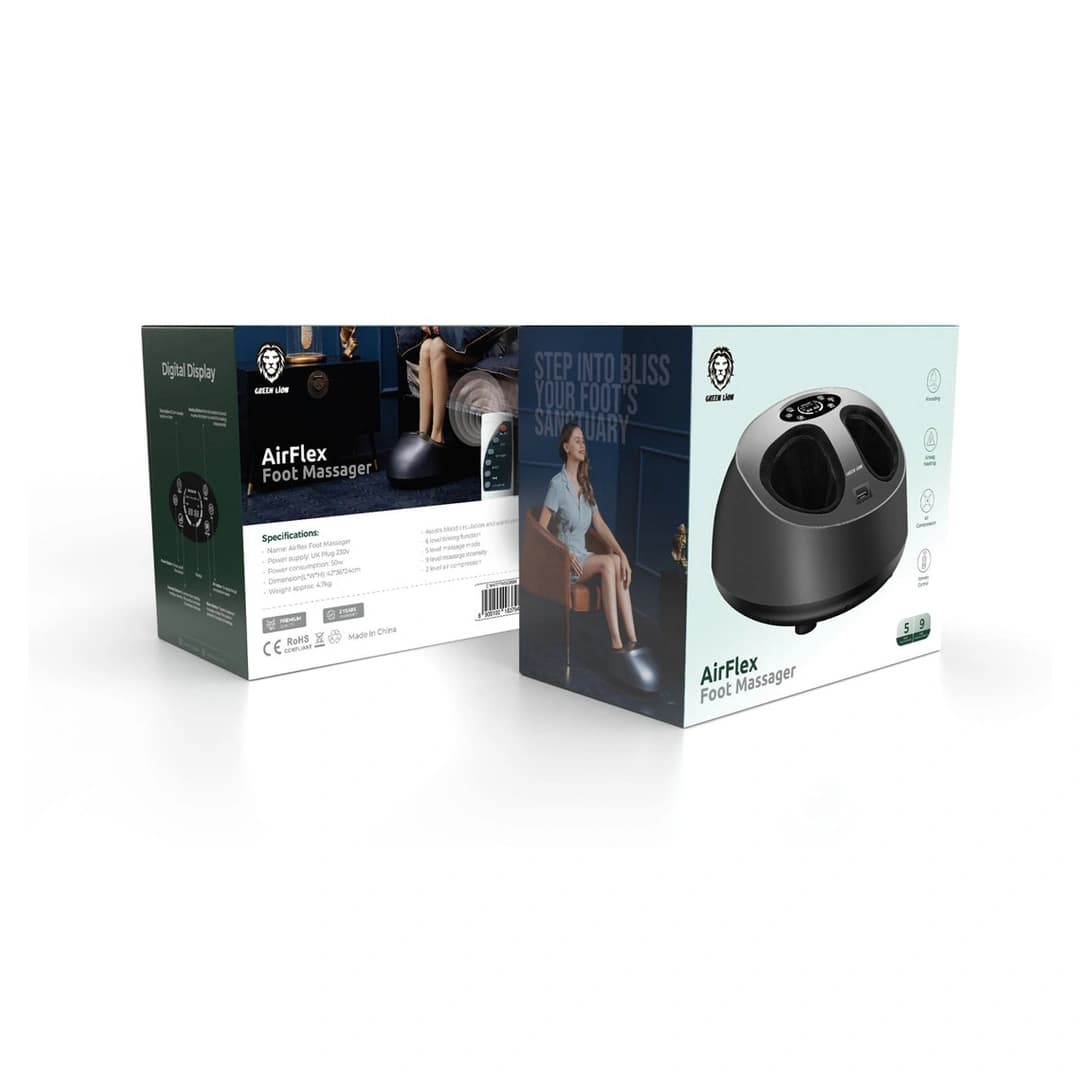 ماساژور پا گرین لاین ایر فلکس 50 وات AirFlex Foot Massager — تصویر ۲