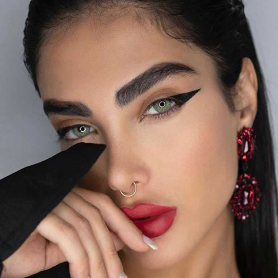 لنز رنگی گلوریا مجیک گری هانی فصلی — تصویر ۲