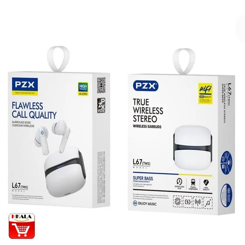 ایرپاد بی سیم PZX L67 BT Earbud gaming — تصویر ۲