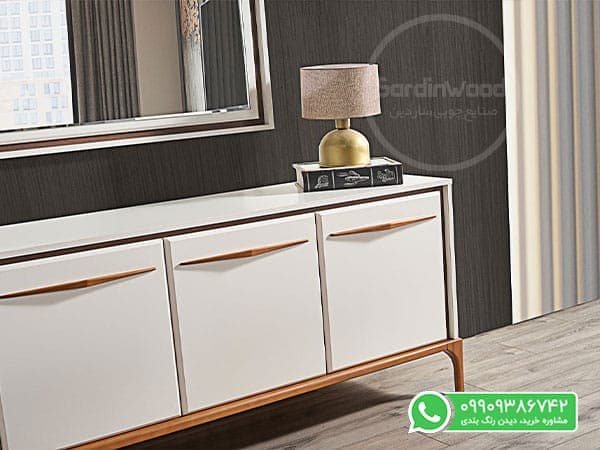 آینه کنسول مدرن مدل سوفیا — تصویر ۳