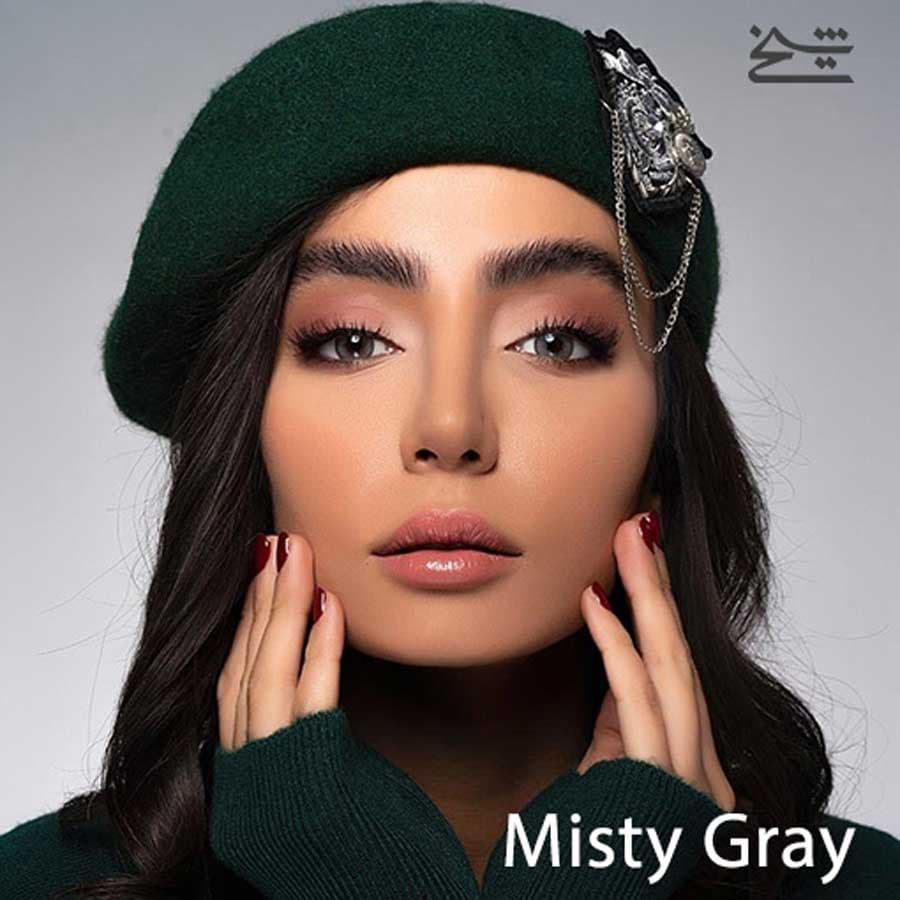 لنز طبی رنگی شیخ میستی گری فصلی