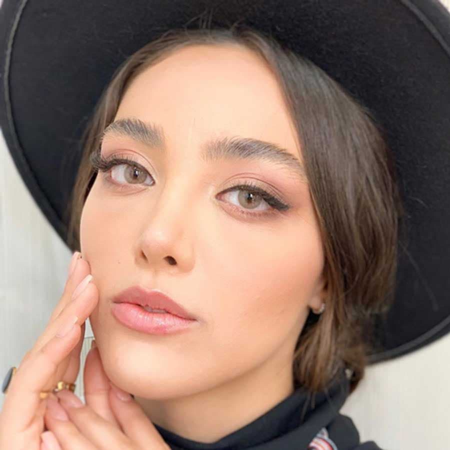 لنز طبی رنگی شیخ هیزل نات فصلی — تصویر ۲
