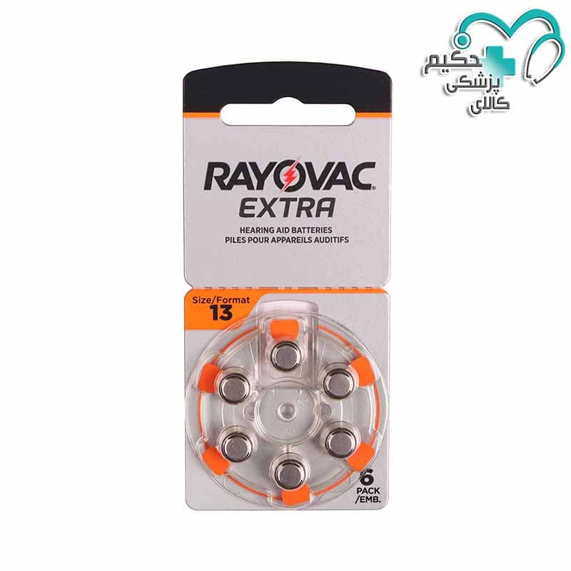 باتری سمعک ریوواک RYOVAC EXTERA شماره 13