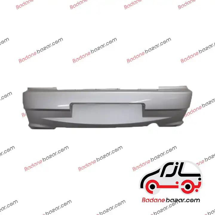 سپر عقب ۱۳۲ نقره‌ای متالیک رنگ کوره‌ای
