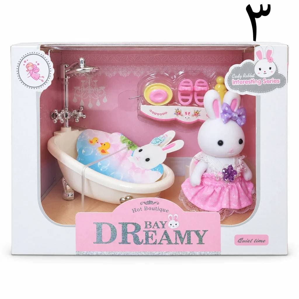 ست خرگوش مینیاتوری BAY DREAMY | ۴ تم دخترانه متفاوت — تصویر ۲