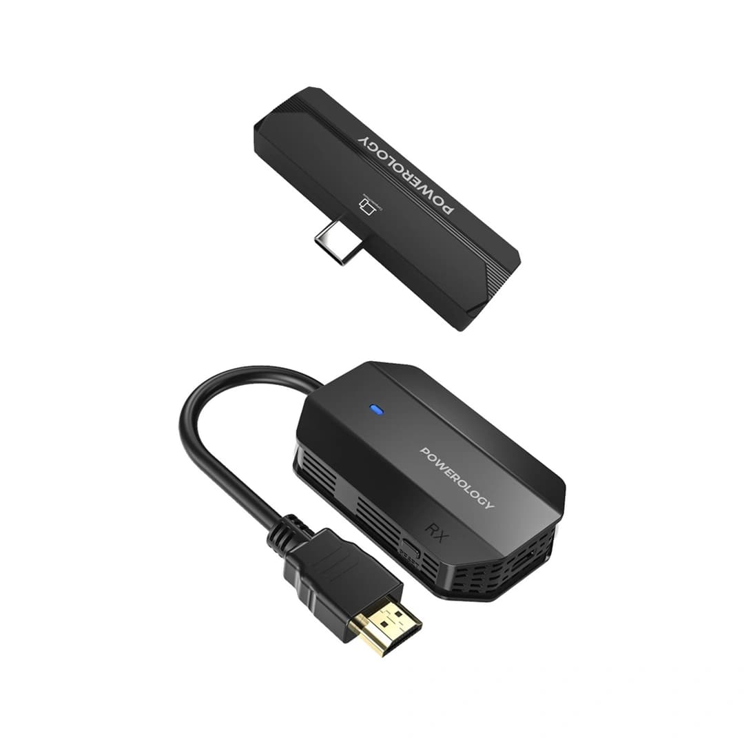 دانگل انتقال تصویر بی سیم HDMI پاورولوژی PHDMACBK – Type-C
