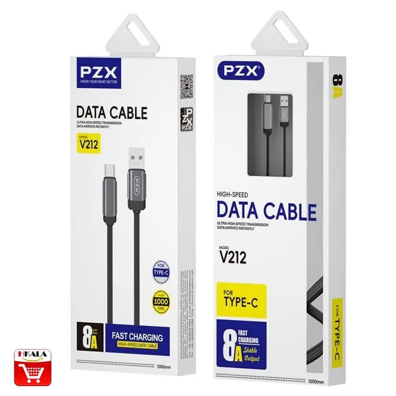 کابل شارژ PZX مدلV212 Type-C – — تصویر ۲