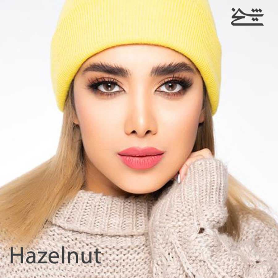 لنز رنگی شیخ هیزل نات فصلی